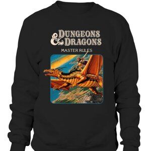 Dungeons Dragons Master Rules Sweatshirt Fantasy Gamer Crewneck Pullover 05